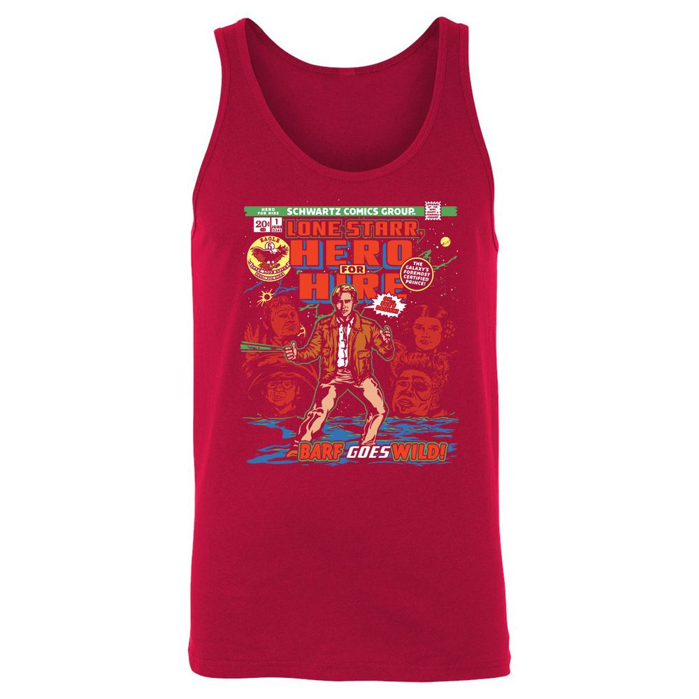 Unisex Jersey Tank - 1SVC3U9J - Red - 11
