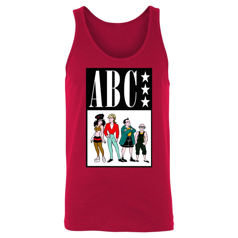 Unisex Jersey Tank - AR12FJZL - Red - 11
