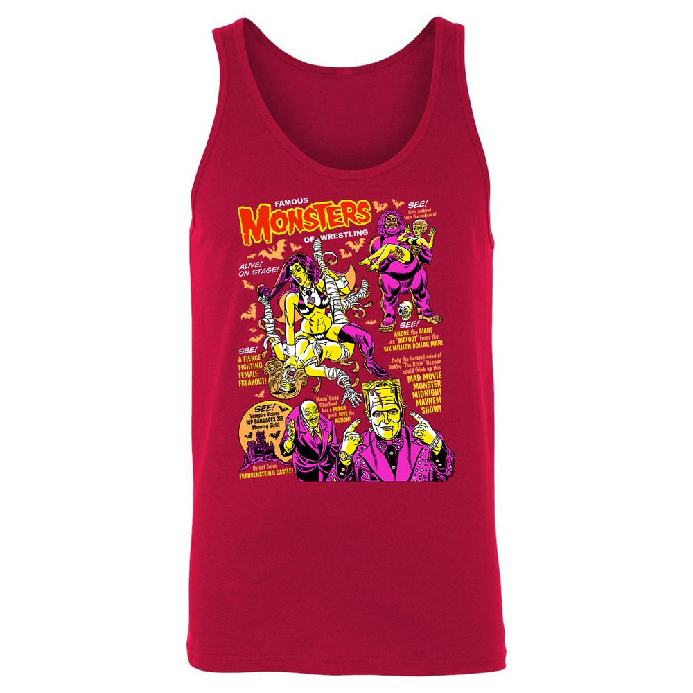 Unisex Jersey Tank - 7K7FUXVU - Red - 11