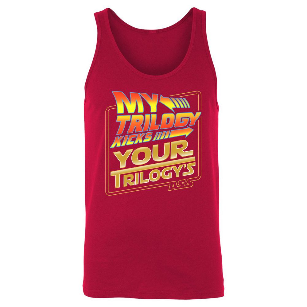 Unisex Jersey Tank - K4P3YNSQ - Red - 11