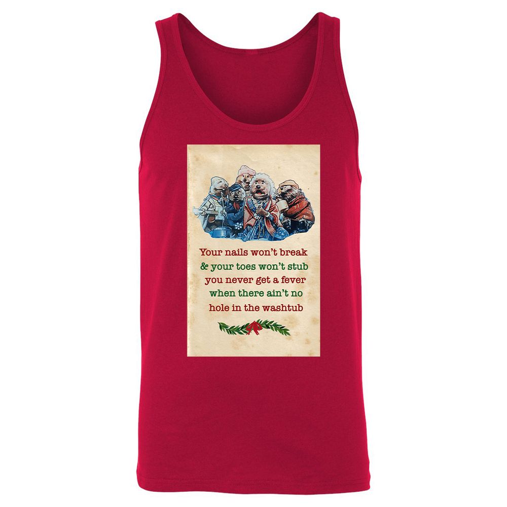 Unisex Jersey Tank - KBKX34VS - Red - 11