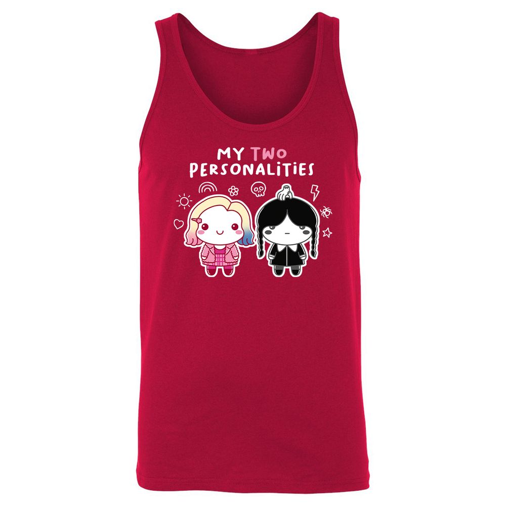 Unisex Jersey Tank - BJQ7VX4G - Red - 11