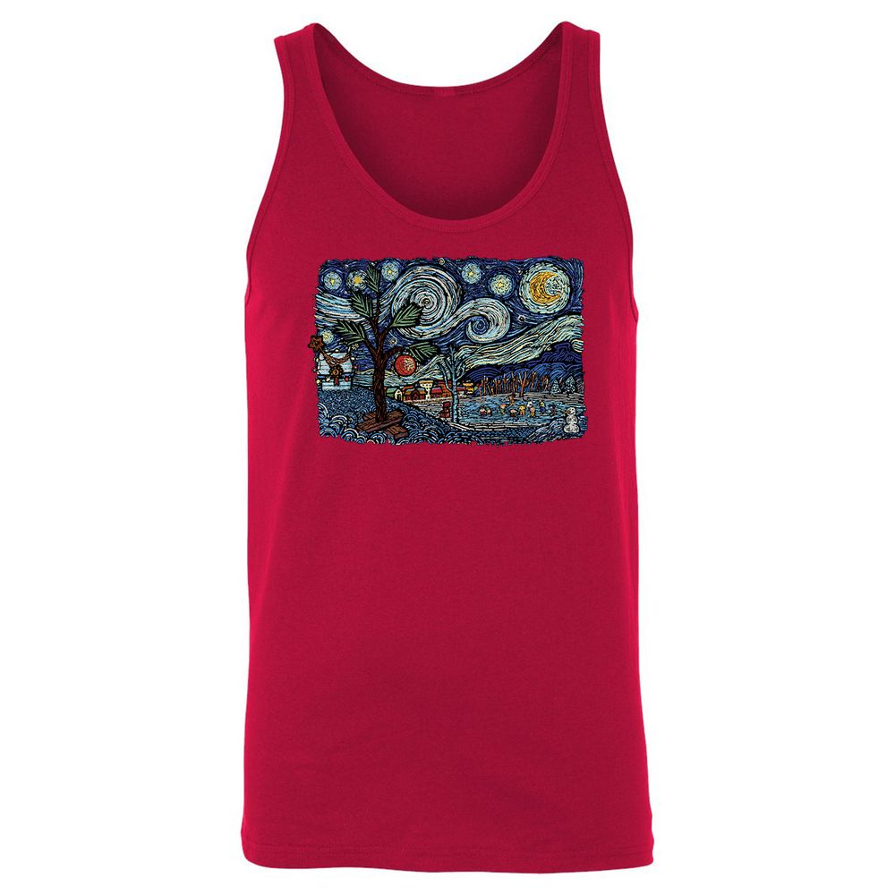 Unisex Jersey Tank - D95GHEHF - Red - 11
