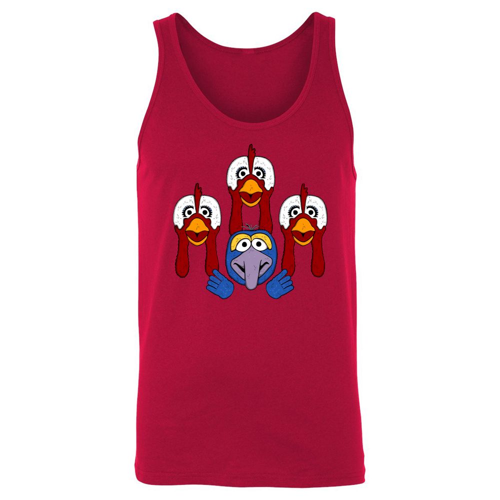 Unisex Jersey Tank - VPRZLLTG - Red - 11
