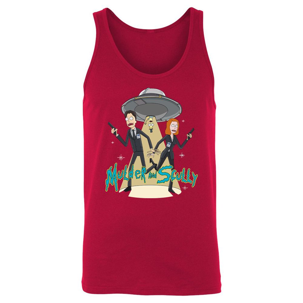 Unisex Jersey Tank - XKXL9Y65 - Red - 11