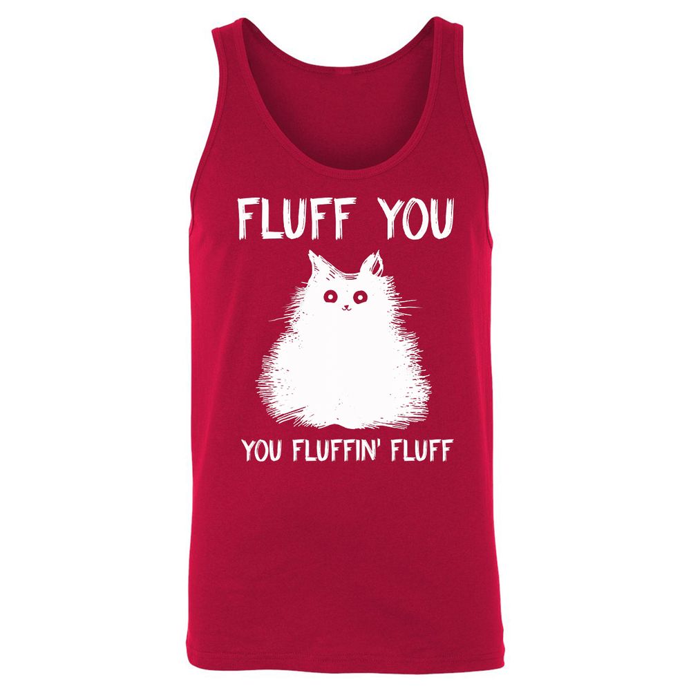 Unisex Jersey Tank - UDH8KKFA - Red - 11