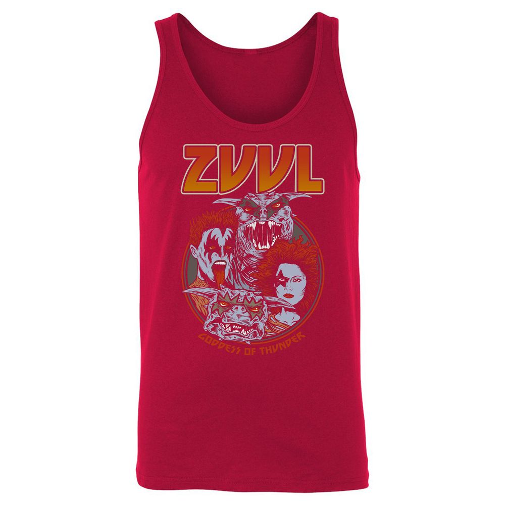 Unisex Jersey Tank - YPFSRSAK - Red - 11