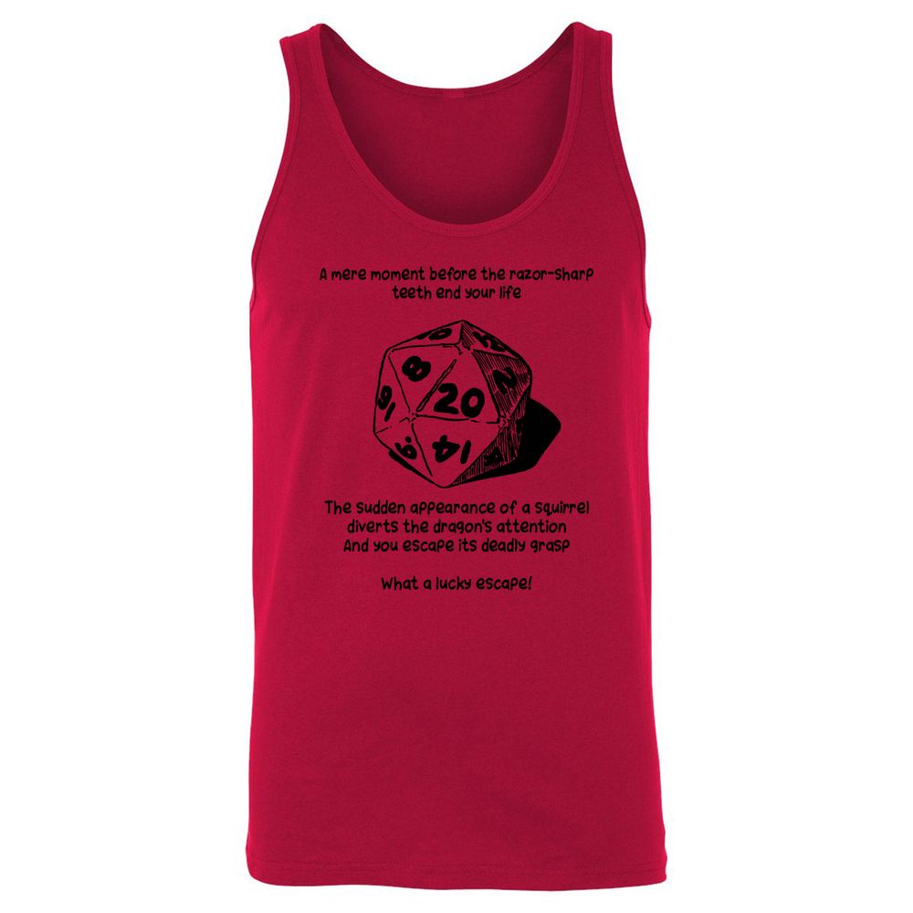 Unisex Jersey Tank - PB8QHV3A - Red - 11