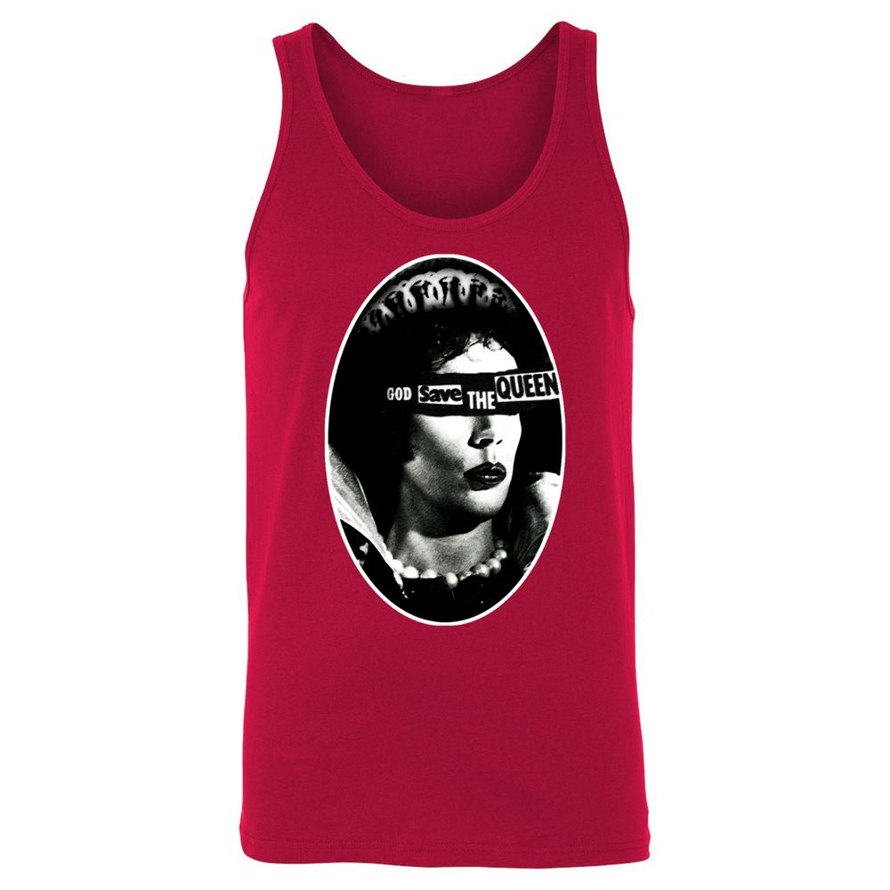Unisex Jersey Tank - 8N7VZ1HZ - Red - 11