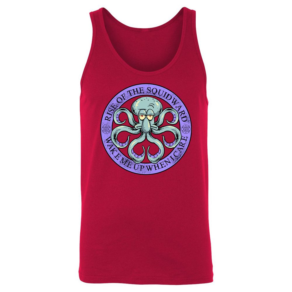 Unisex Jersey Tank - CL8QXQL7 - Red - 11