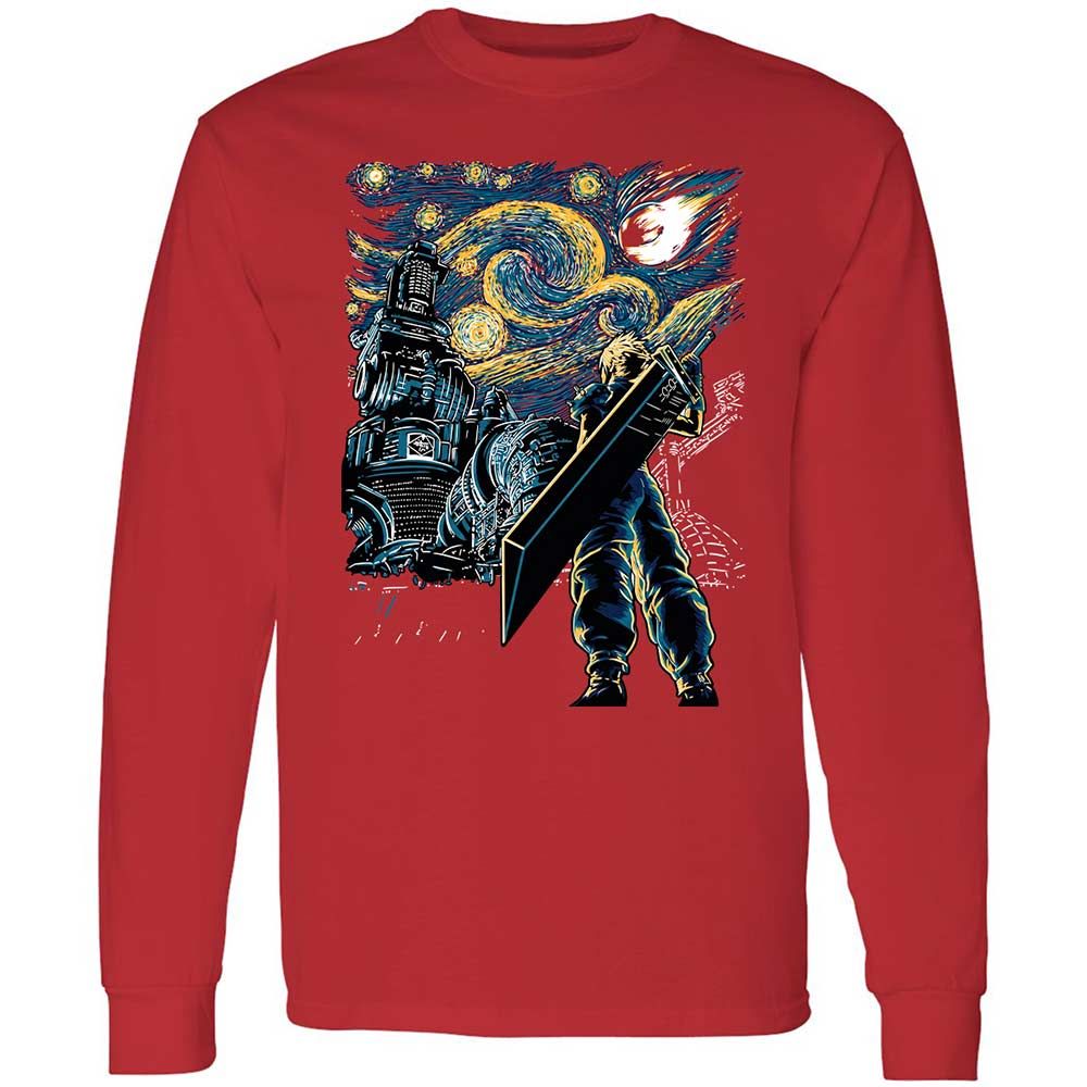 Long Sleeve T-Shirt - 3J7FWS2A - Red - 11