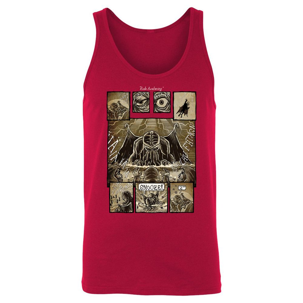 Unisex Jersey Tank - 1ZQ5UVAV - Red - 11