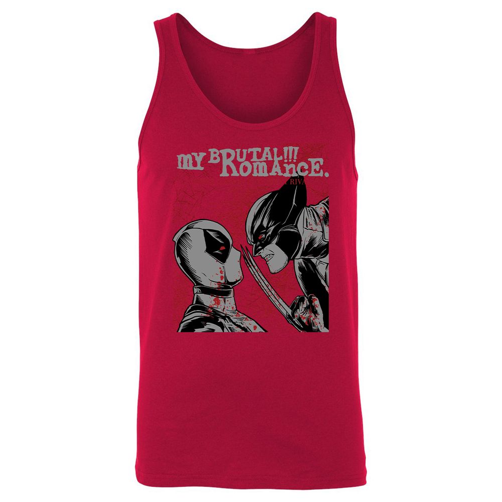 Unisex Jersey Tank - 94PKJM93 - Red - 11
