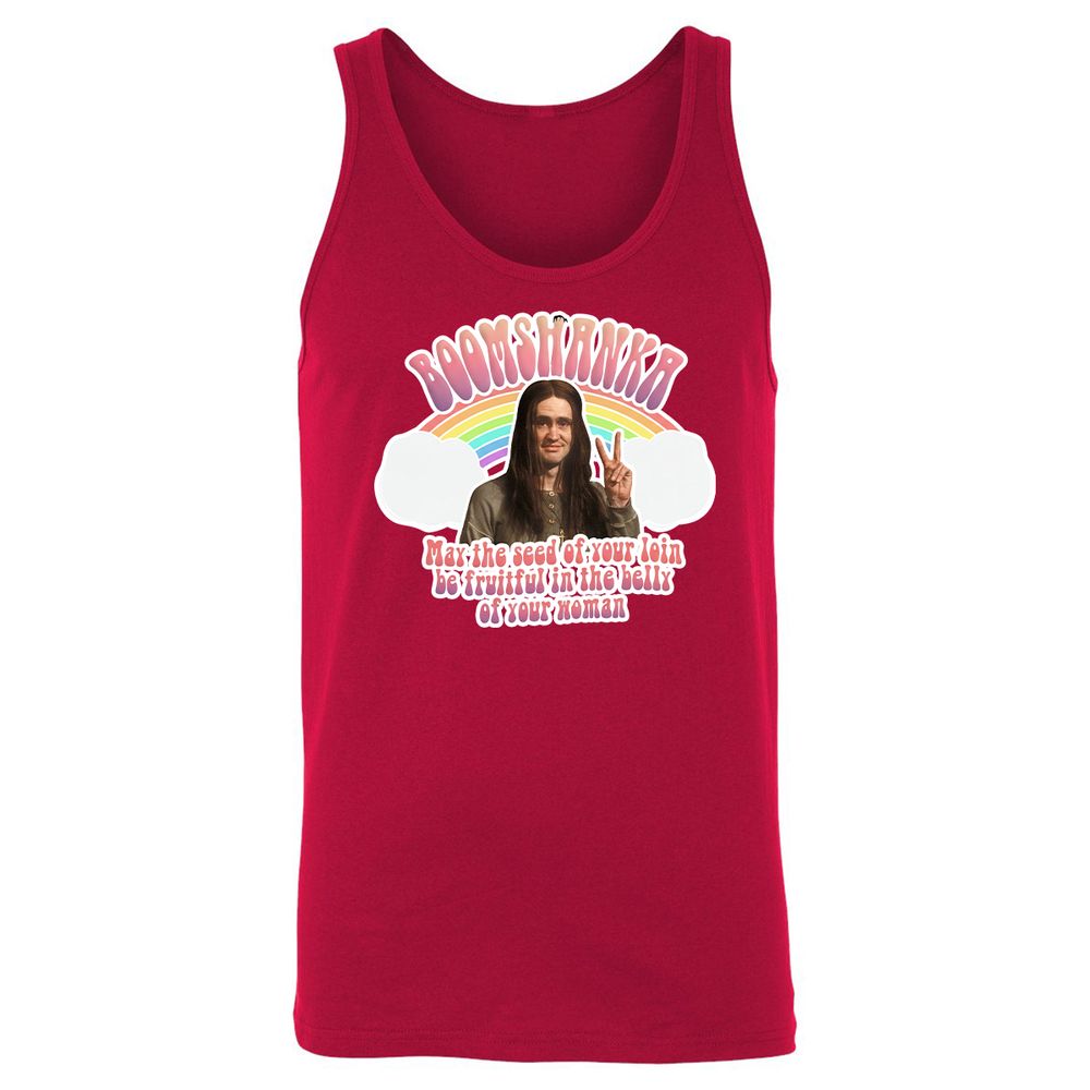 Unisex Jersey Tank - JEY7MZ4F - Red - 11