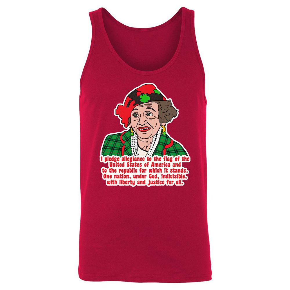 Unisex Jersey Tank - GYZ8892M - Red - 11