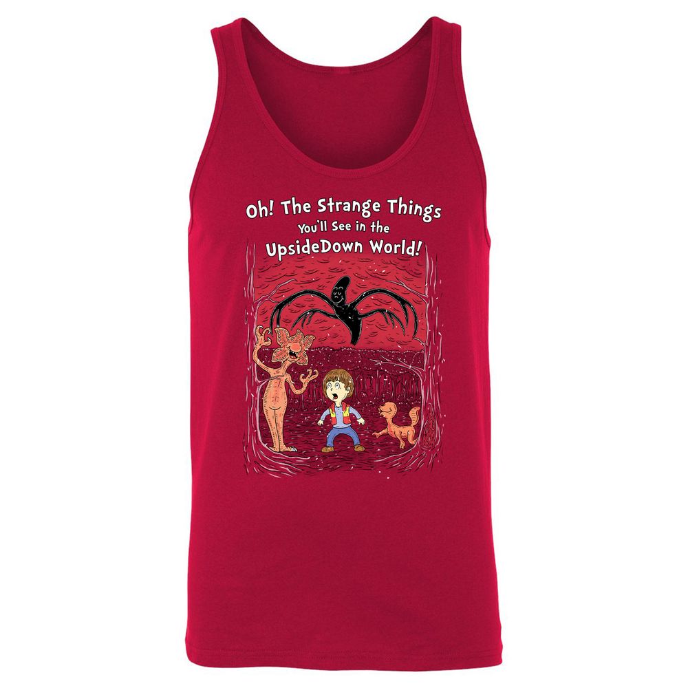 Unisex Jersey Tank - TPRFZA4Y - Red - 11