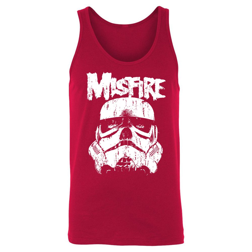 Unisex Jersey Tank - 6VVCL5RV - Red - 11