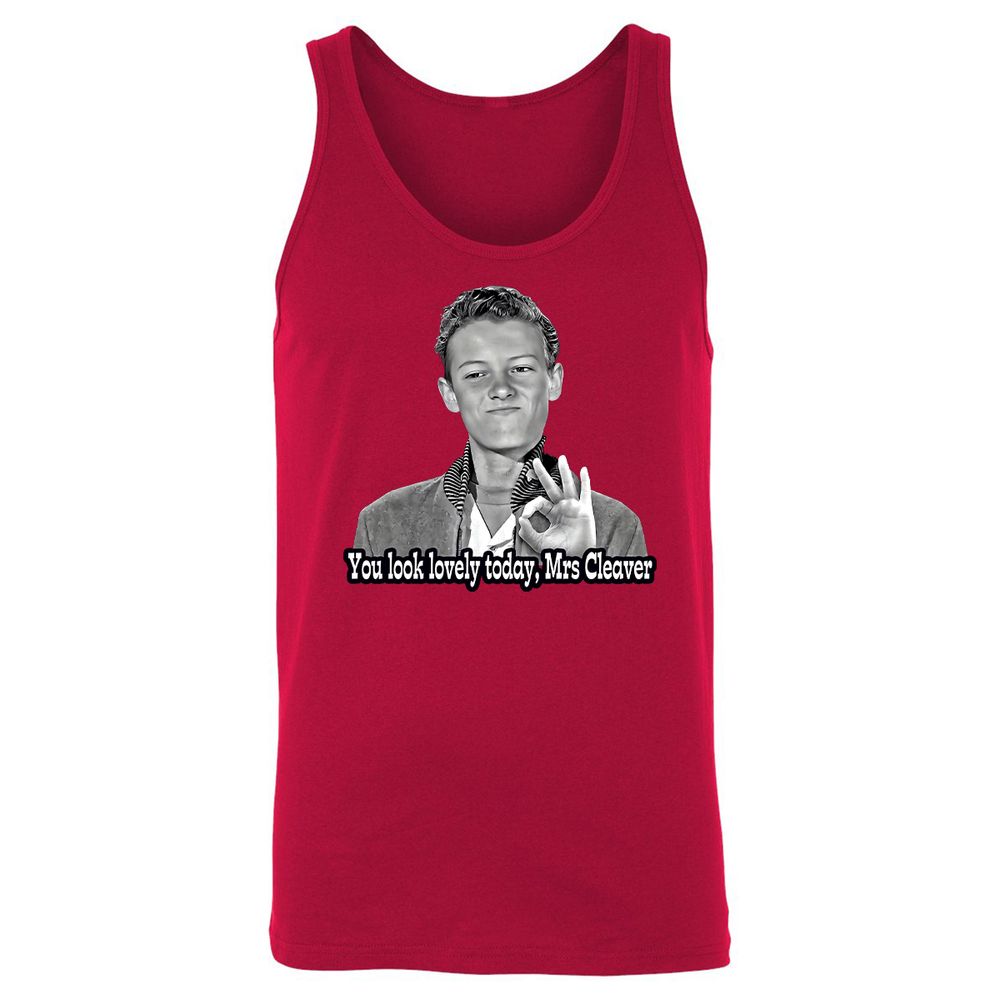 Unisex Jersey Tank - LPPP7SXT - Red - 11