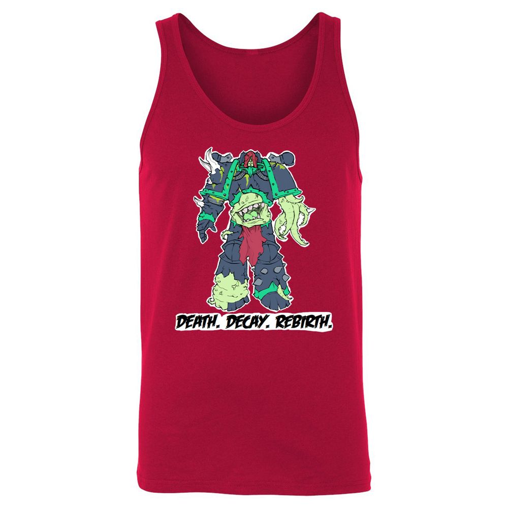 Unisex Jersey Tank - CZUK61FB - Red - 11