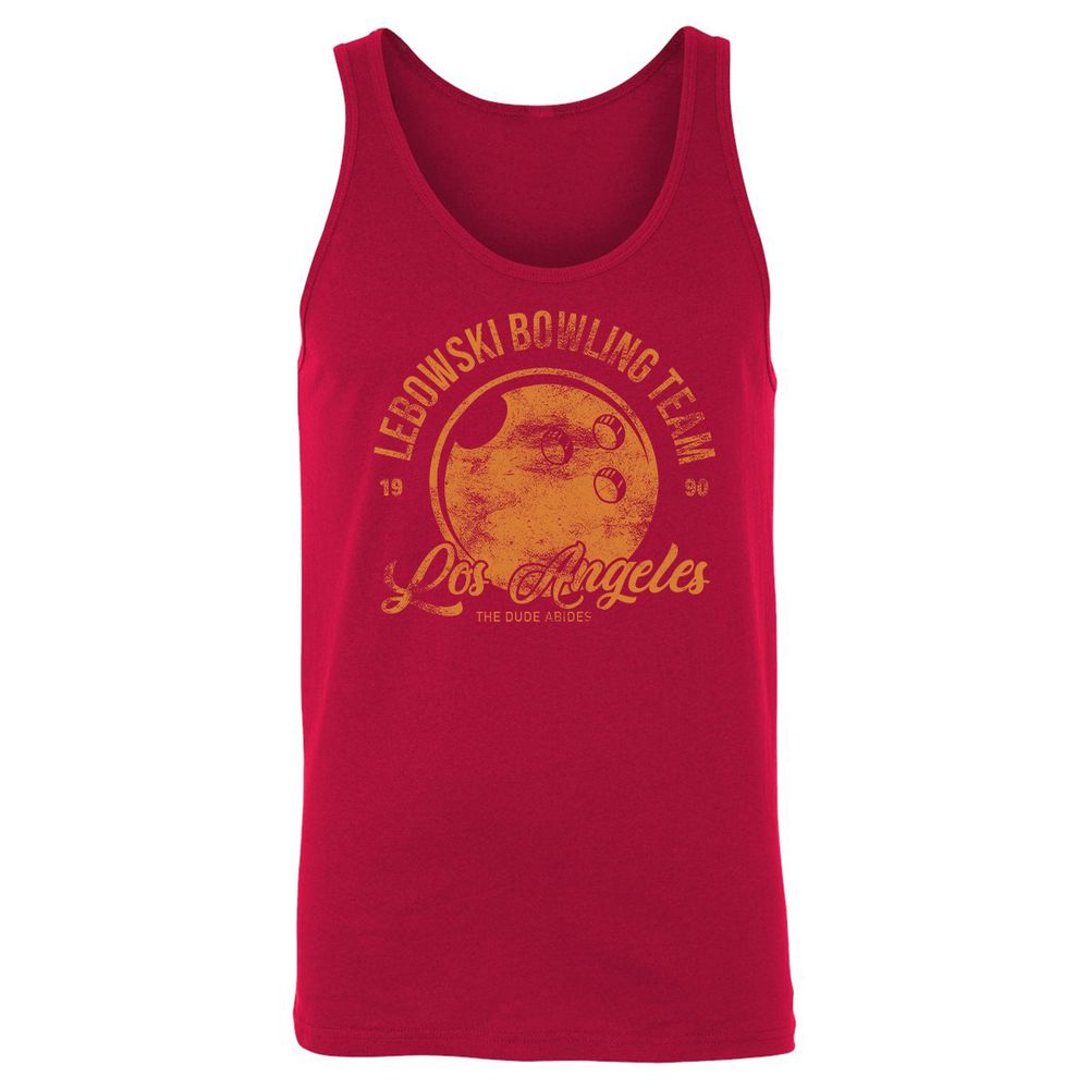 Unisex Jersey Tank - 78PHRKFA - Red - 11