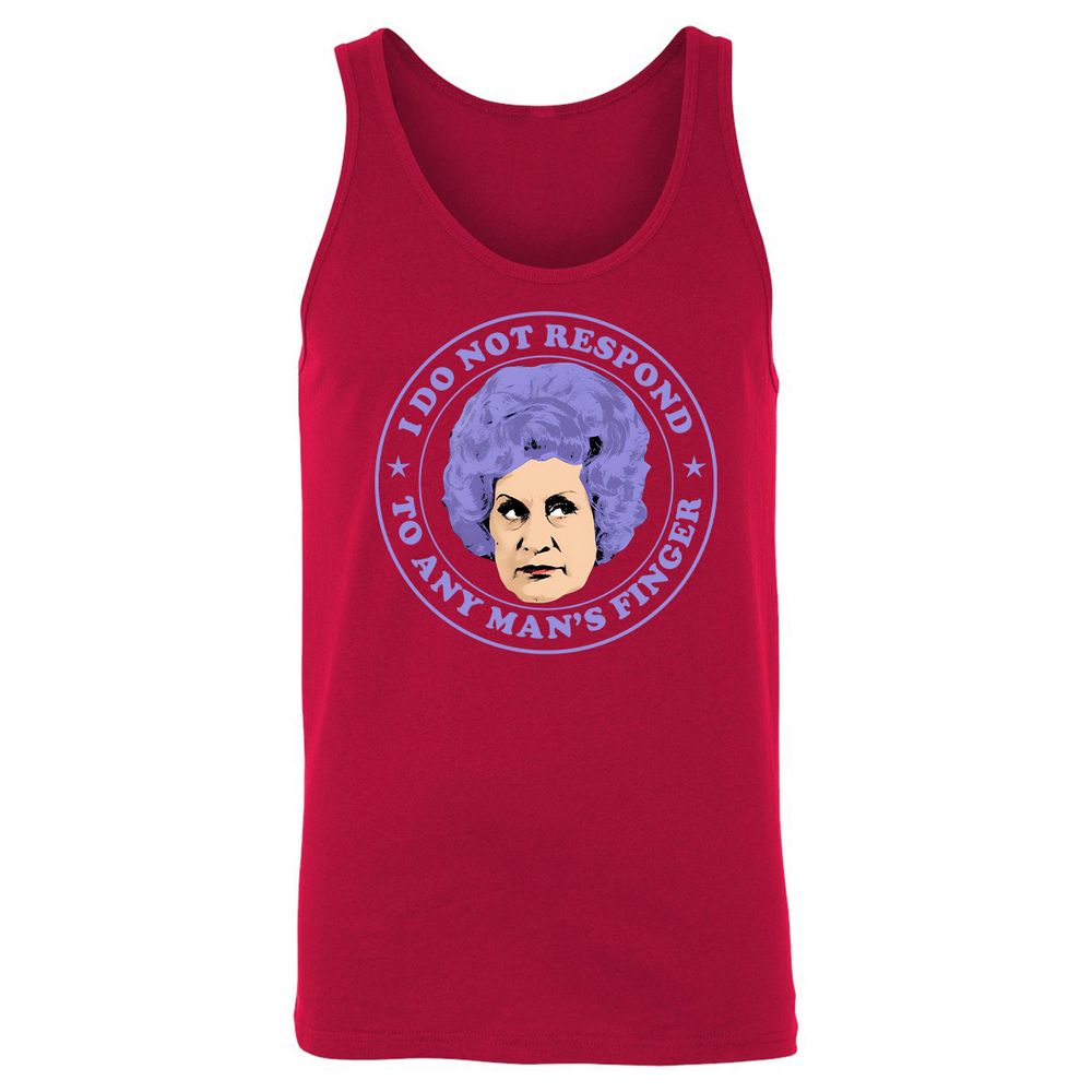 Unisex Jersey Tank - SBAU6PN8 - Red - 11
