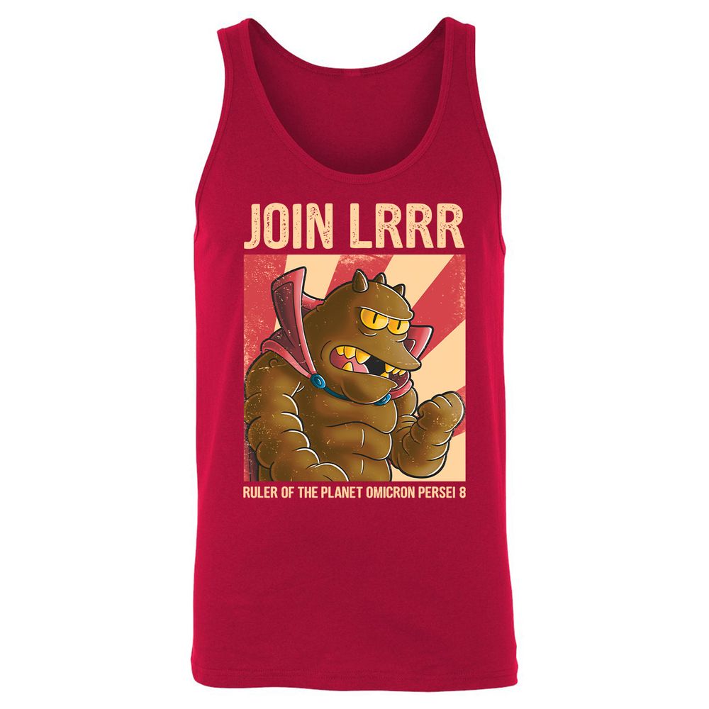 Unisex Jersey Tank - F7DZG11B - Red - 11