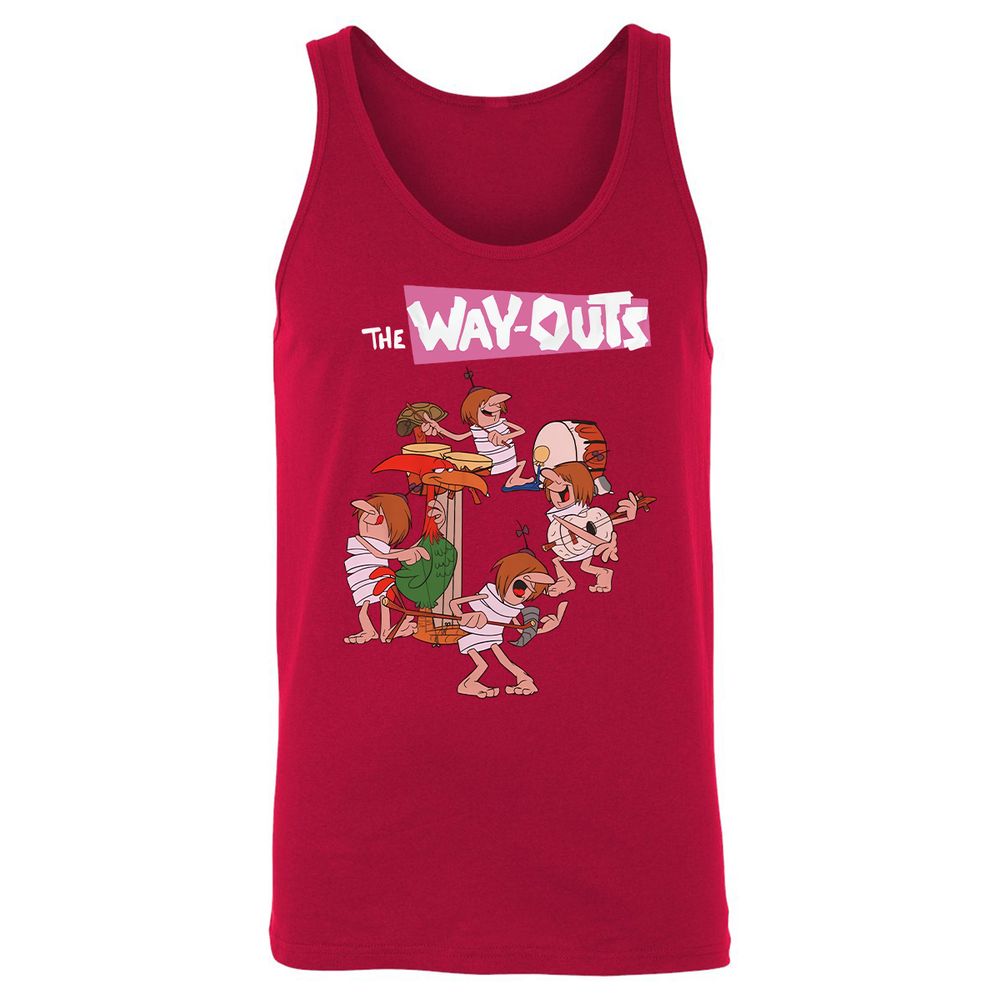 Unisex Jersey Tank - E6PXD3TC - Red - 11