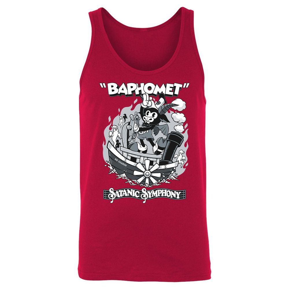 Unisex Jersey Tank - SM47G5SD - Red - 11