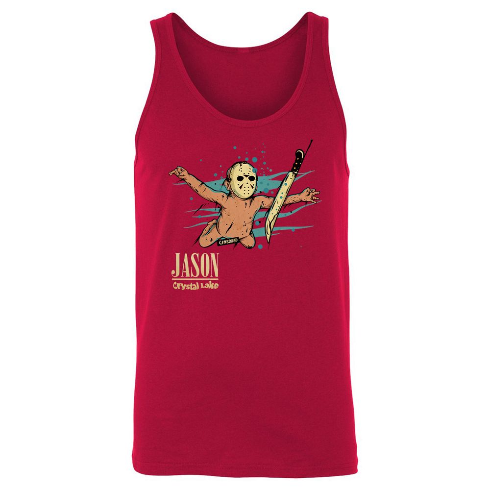 Unisex Jersey Tank - BRA2LKQX - Red - 11