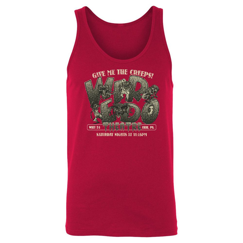 Unisex Jersey Tank - 2HJSSRMQ - Red - 11