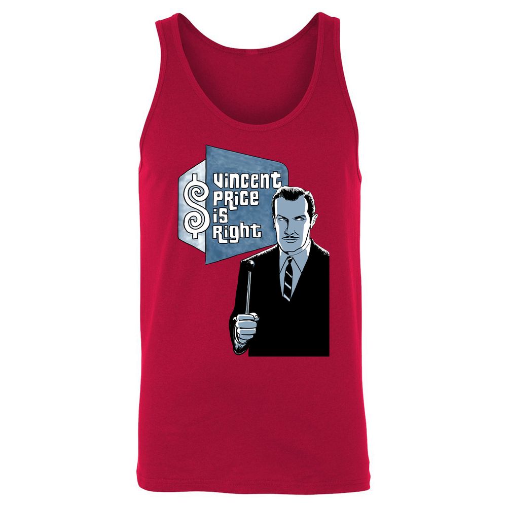 Unisex Jersey Tank - 9WZURKSB - Red - 11
