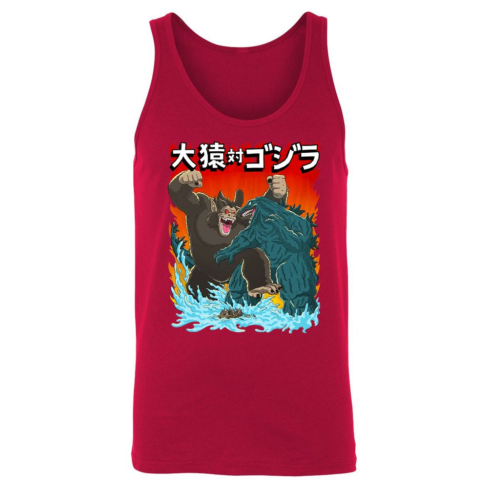 Unisex Jersey Tank - J9FXQE4P - Red - 11