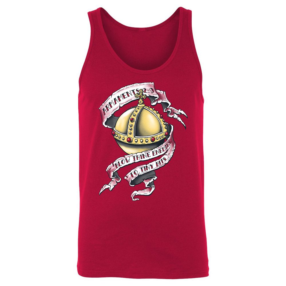 Unisex Jersey Tank - 4GUPJZ7V - Red - 11