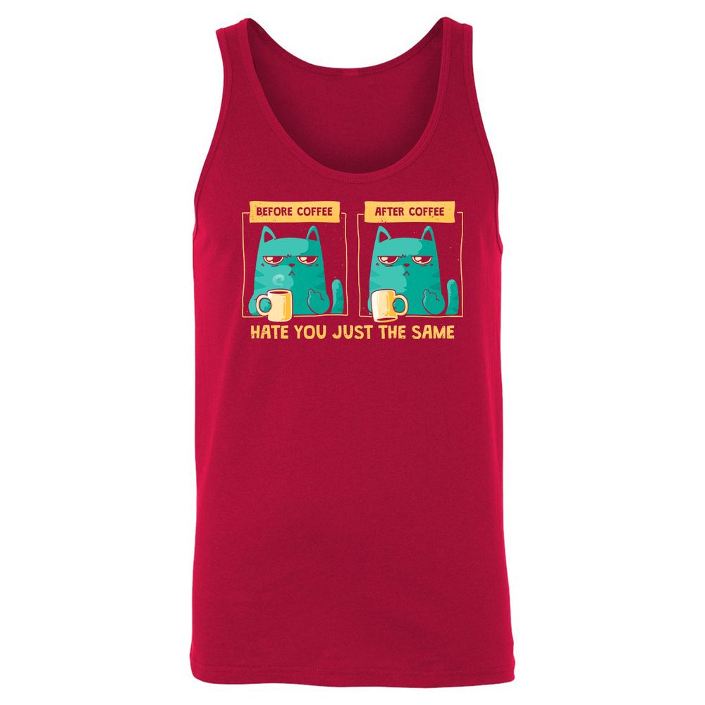 Unisex Jersey Tank - 2T1BRBCG - Red - 11