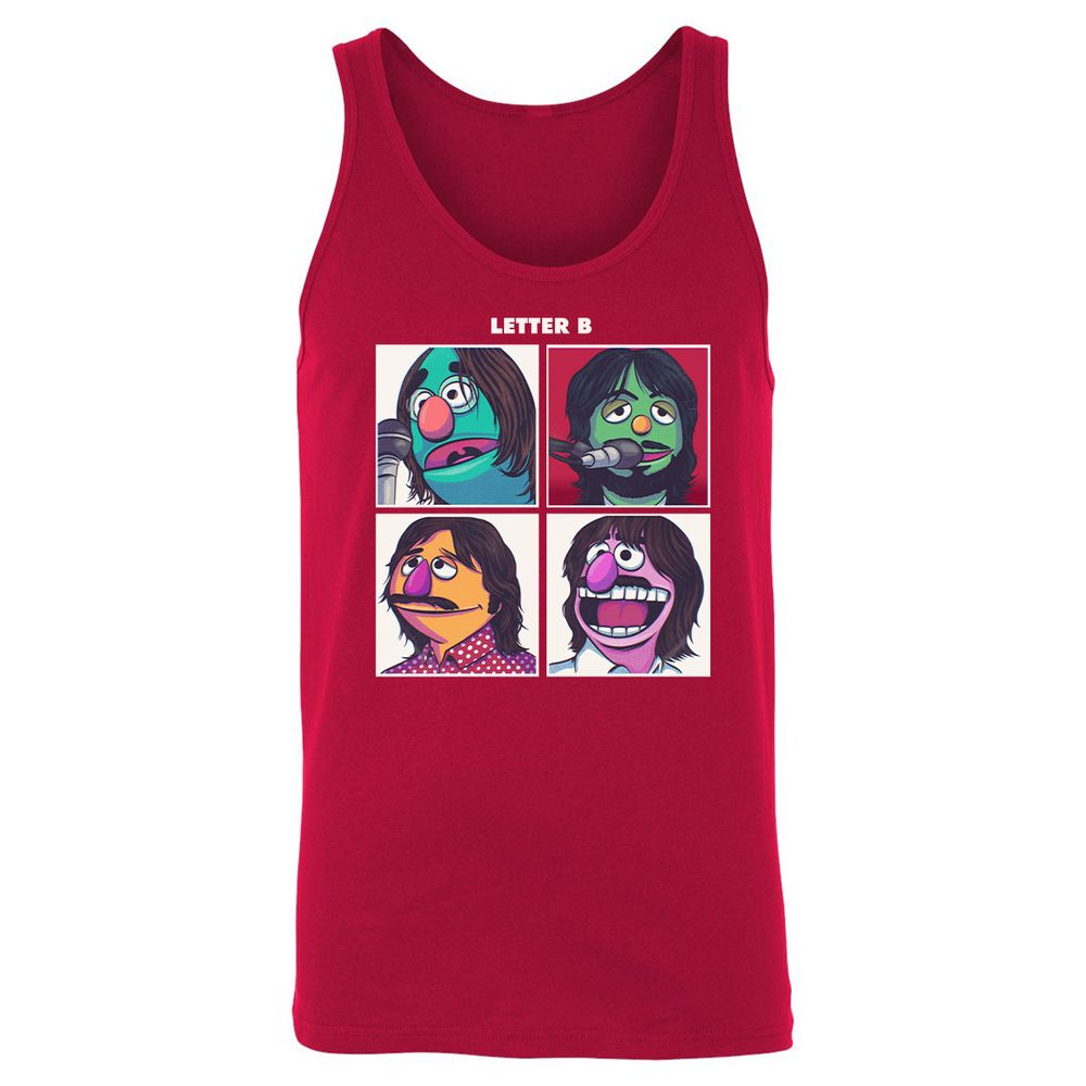 Unisex Jersey Tank - UKWAVHJN - Red - 11