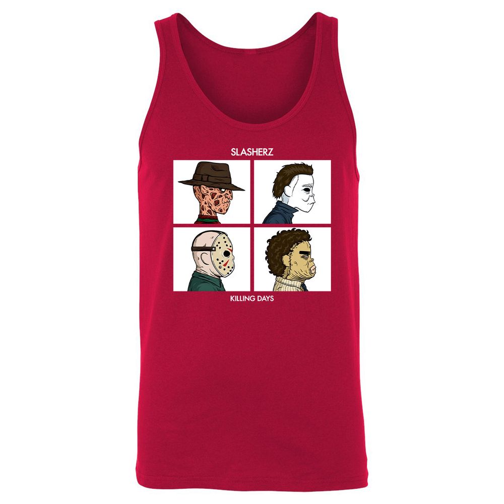 Unisex Jersey Tank - J13HBC82 - Red - 11