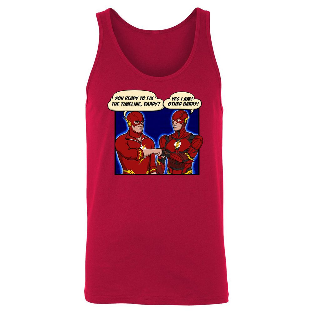 Unisex Jersey Tank - A7974TKY - Red - 11