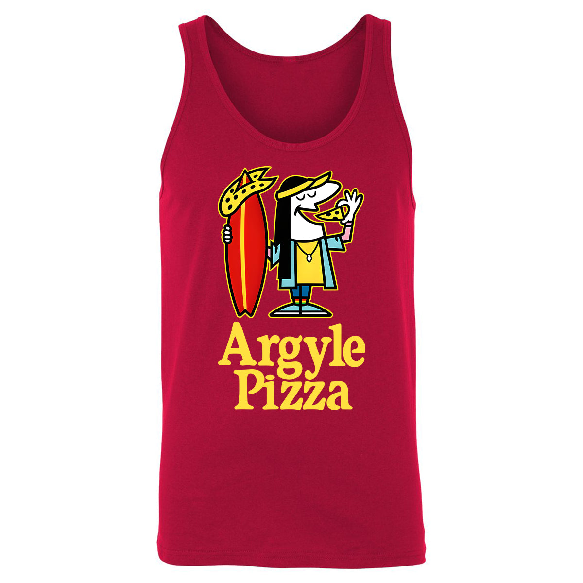 Unisex Jersey Tank - L9422G6M - Red - 11