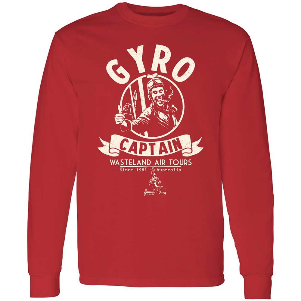 Long Sleeve T-Shirt - QK48H9F6 - Red - 11