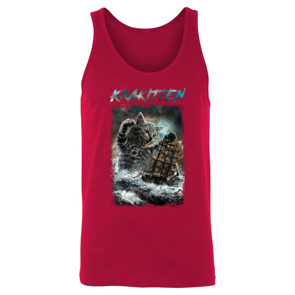 Unisex Jersey Tank - 4JASA32Y - Red - 11