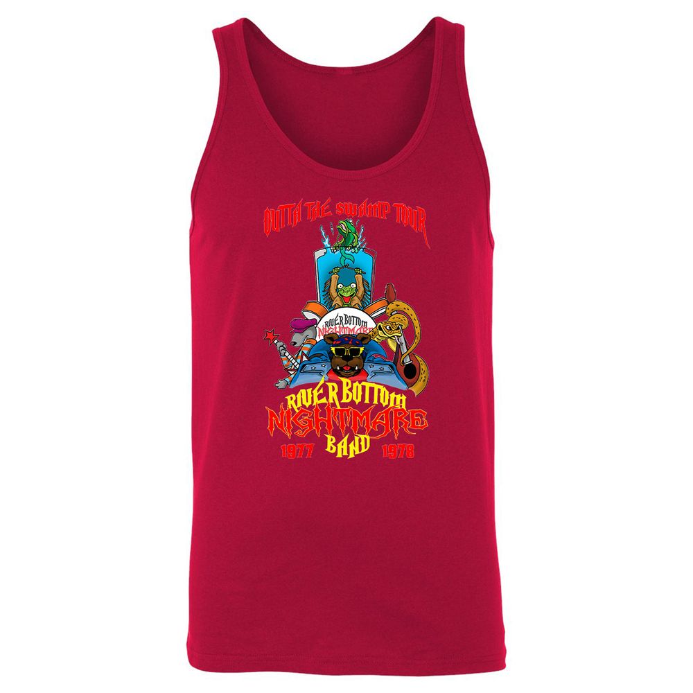 Unisex Jersey Tank - SYJTZHHZ - Red - 11