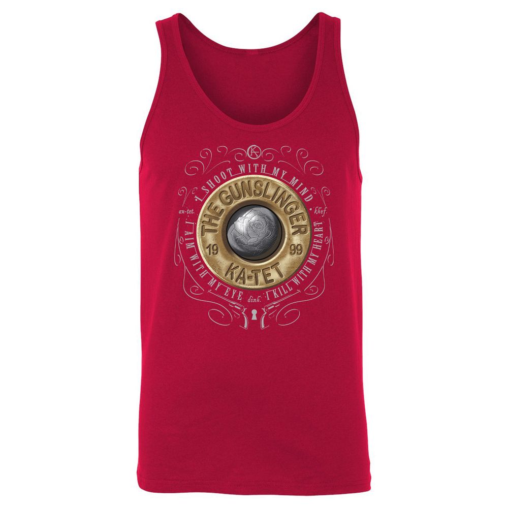 Unisex Jersey Tank - 1ST4ZXBJ - Red - 11