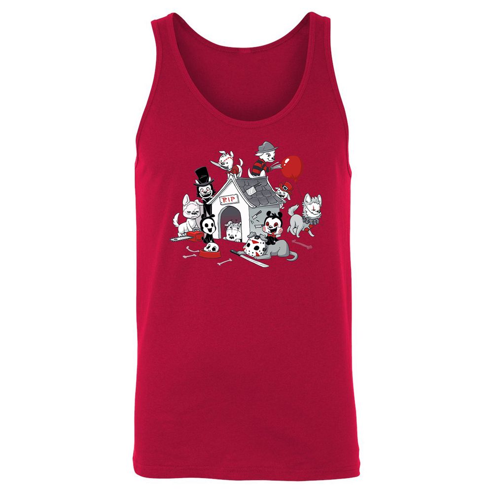 Unisex Jersey Tank - HGMMC23L - Red - 11