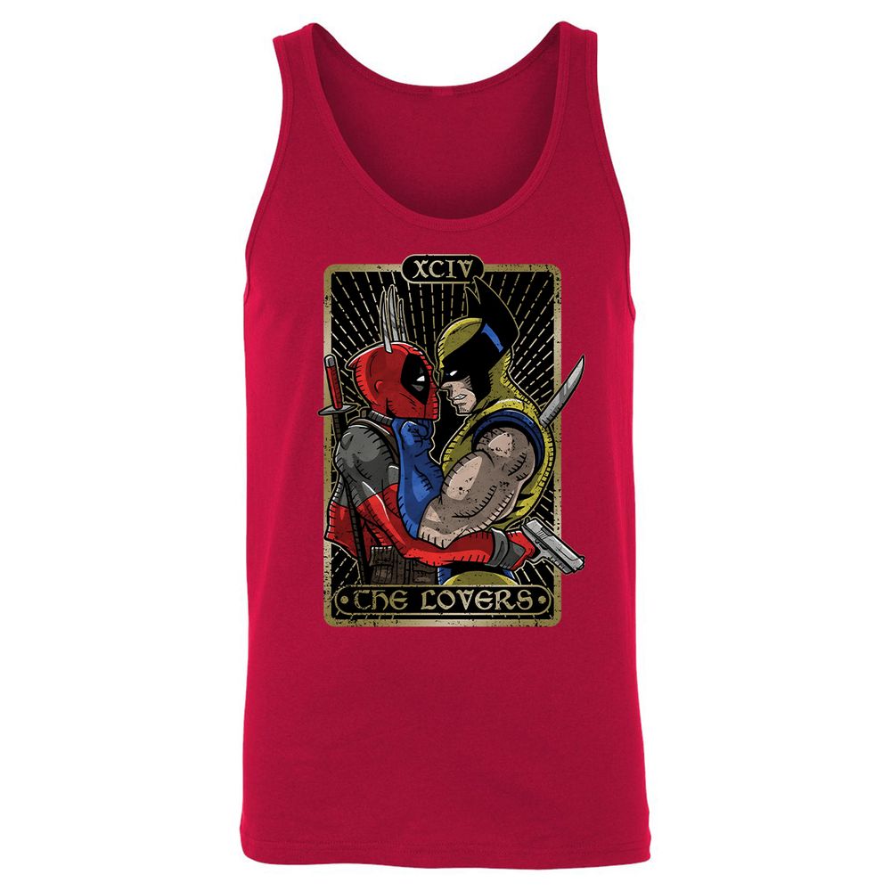 Unisex Jersey Tank - 6NCJJ5HC - Red - 11