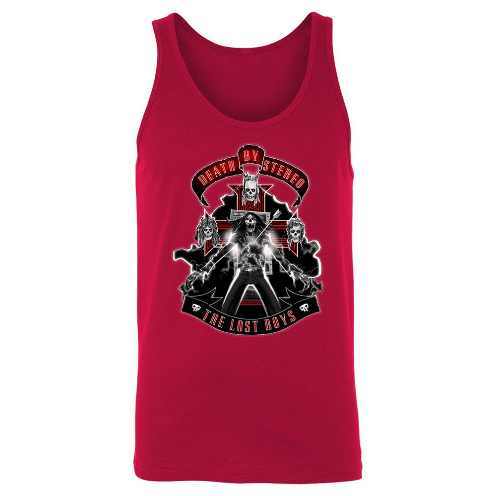 Unisex Jersey Tank - LTPKAQKB - Red - 11