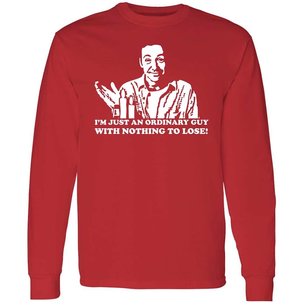 Long Sleeve T-Shirt - W7786DGC - Red - 11