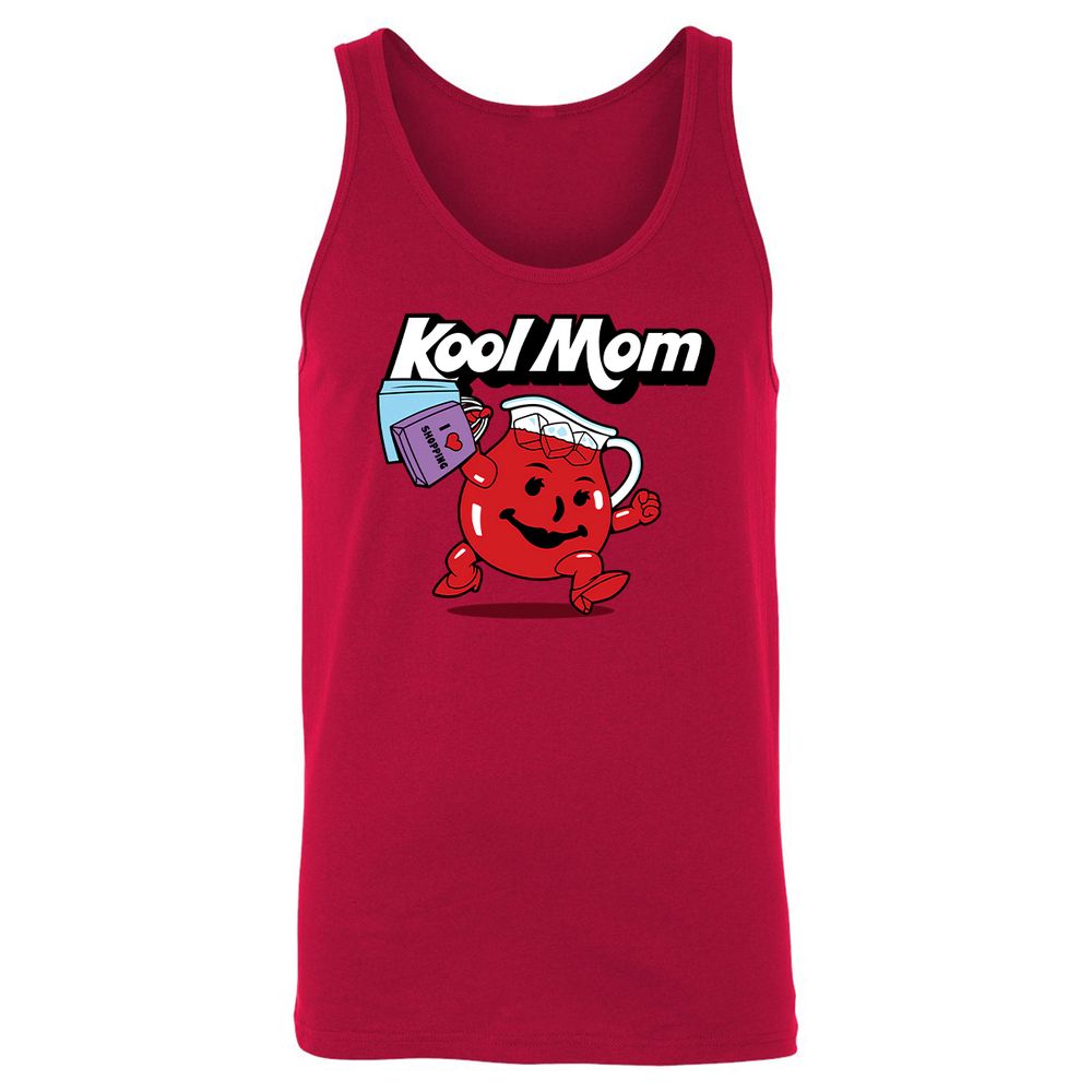 Unisex Jersey Tank - U7Q24UZP - Red - 11