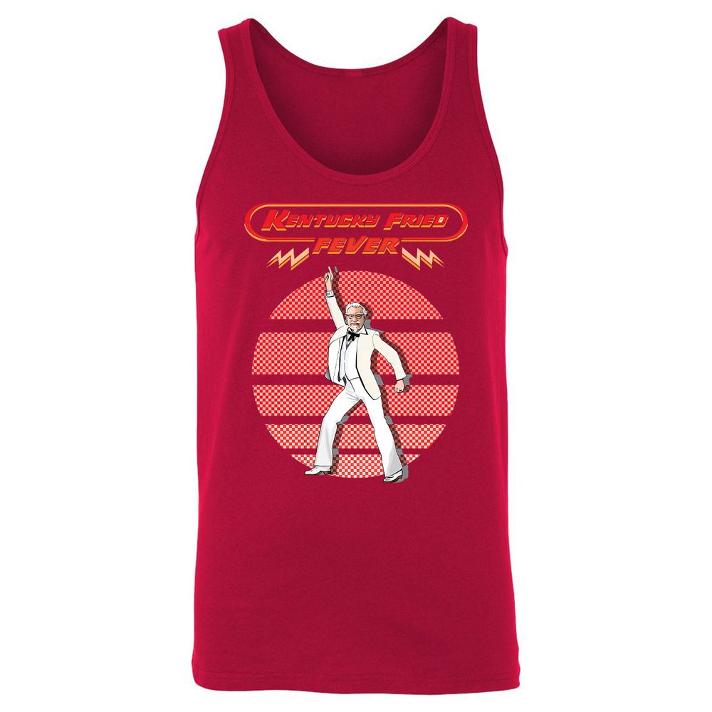 Unisex Jersey Tank - 36KJKMUY - Red - 11