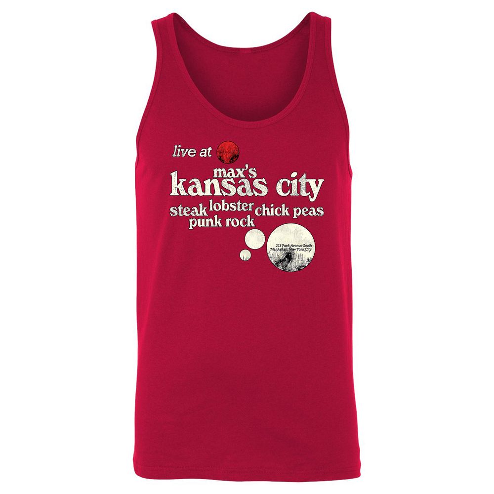 Unisex Jersey Tank - M1JTFG3F - Red - 11