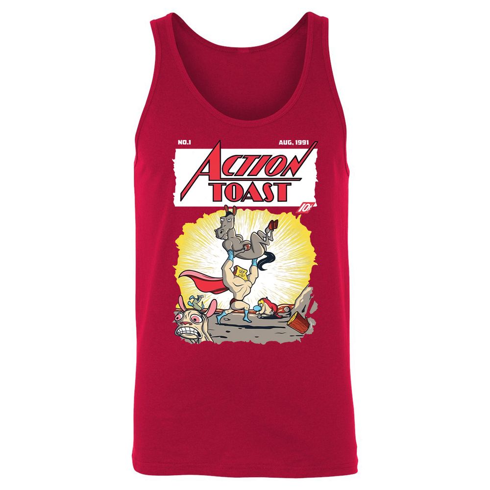 Unisex Jersey Tank - ANH9L1LE - Red - 11
